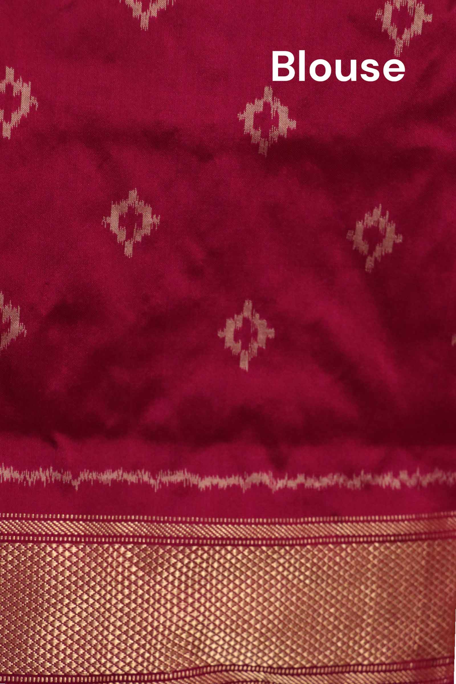 Pure Handloom Patola Ikat Silk Saree AL211723